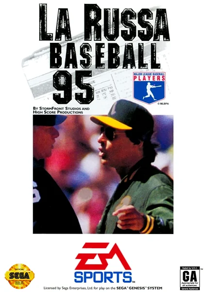 La Russa Baseball '95 Box Art