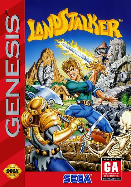 Landstalker: Treasures of King Nole box art