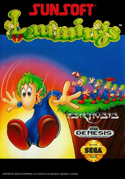 Lemmings Box Art