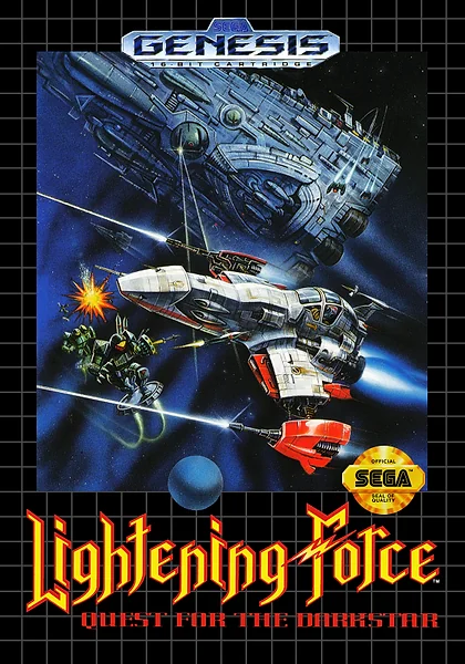 Lightening Force: Quest for the Darkstar box art