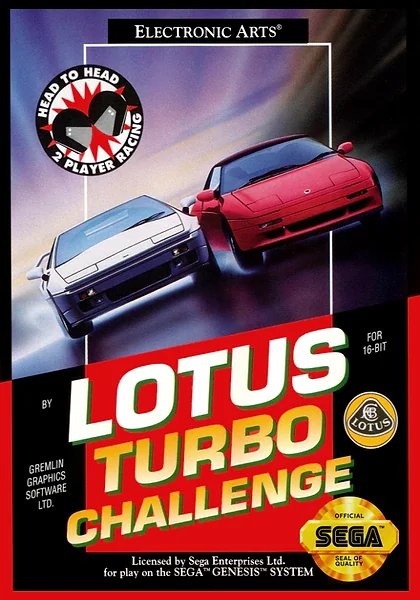 Lotus Turbo Challenge box art