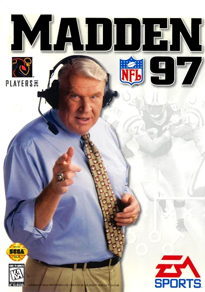 Madden NFL '97 box art