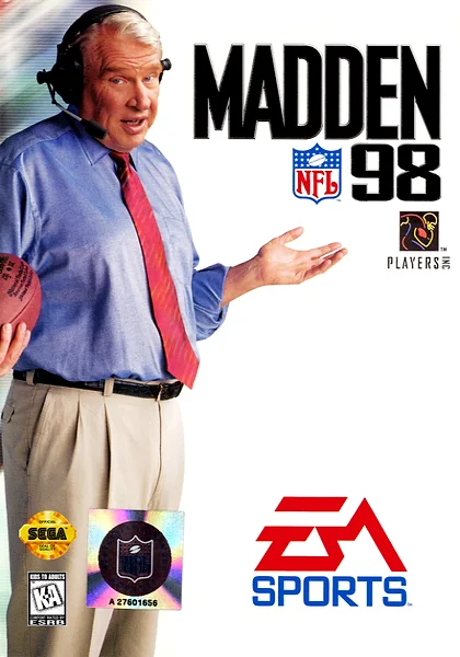 Madden NFL '98 box art