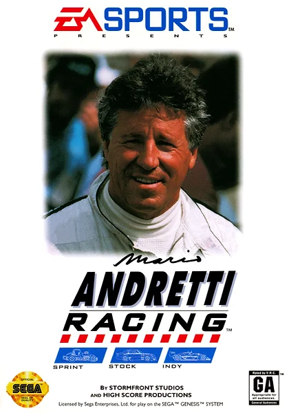 Mario Andretti Racing box art