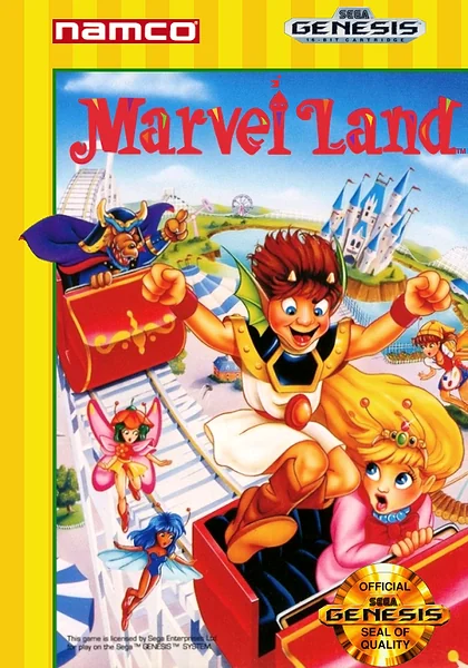 Marvel Land box art