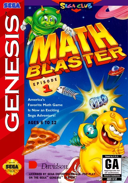 Math Blaster: Episode 1 Box Art