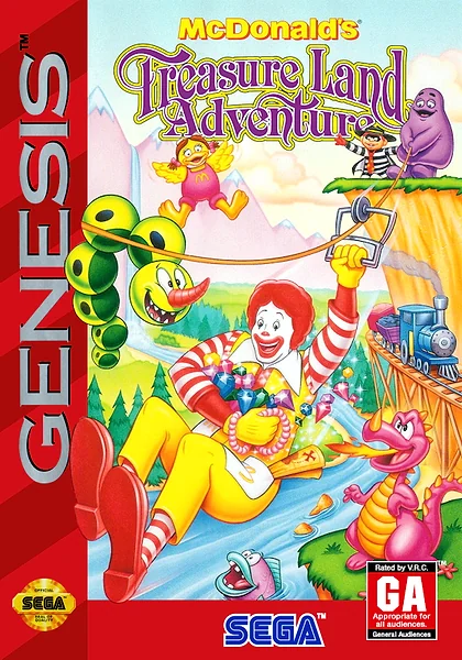 McDonald's Treasure Land Adventure Box Art