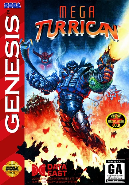 Mega Turrican box art