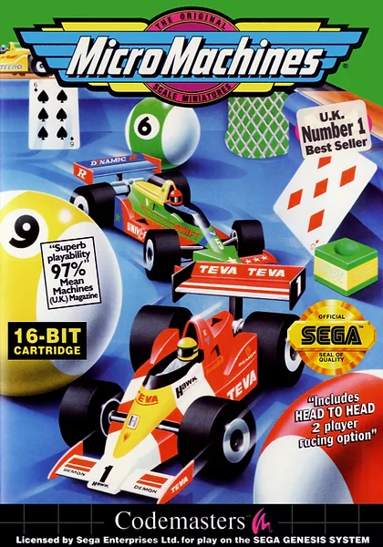 Micro Machines box art