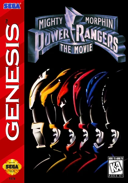 Mighty Morphin Power Rangers: The Movie box art