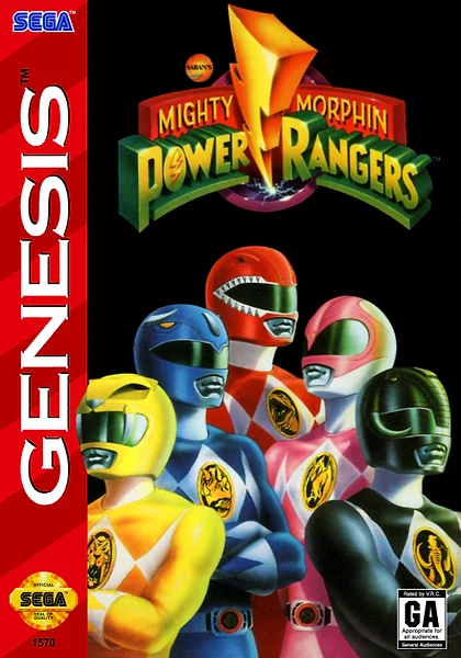 Mighty Morphin Power Rangers box art