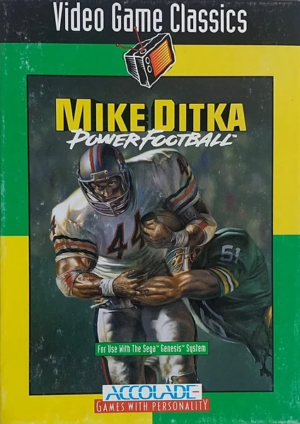 Mike Ditka Power Football Box Art