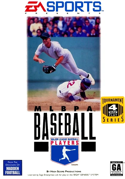 MLBPA Baseball Box Art