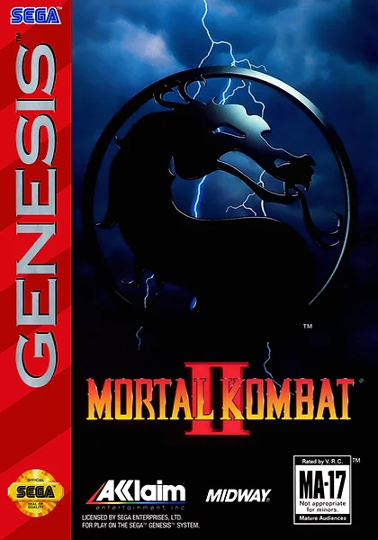 Mortal Kombat II box art
