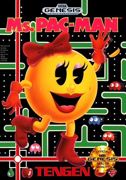 Ms. Pac-Man Box Art