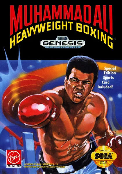 Muhammad Ali Heavyweight Boxing box art