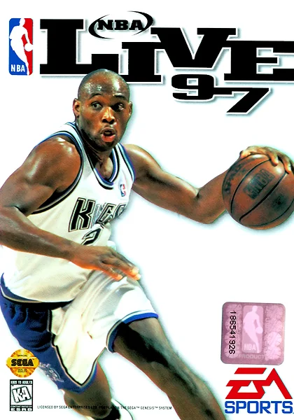 NBA Live 97 box art