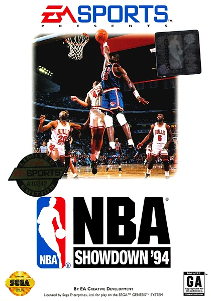 NBA Showdown '94 box art