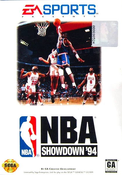 NBA Showdown '94 Box Art