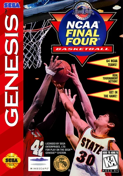NCAA Final Four Basketball box art
