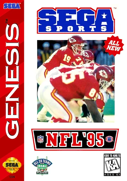 NFL '95 Box Art