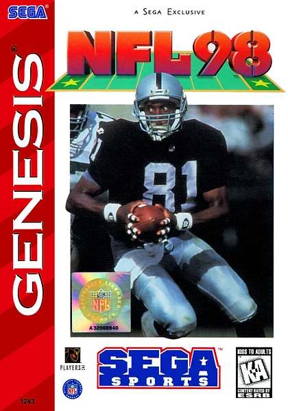 NFL '98 box art