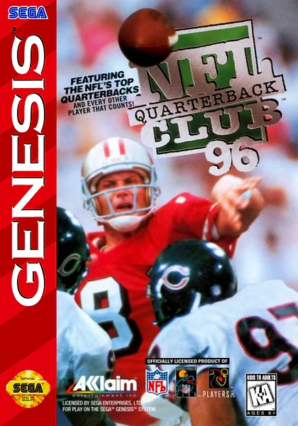 NFL Quarterback Club 96 box art