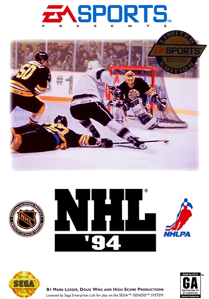 NHL 94 box art