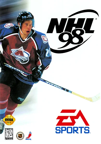 NHL 98 box art