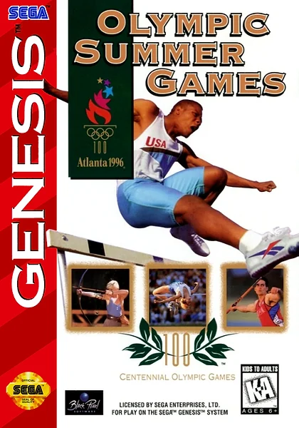 Olympic Summer Games: Atlanta '96 Box Art