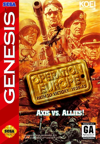Operation Europe: Path to Victory 1939-45 box art