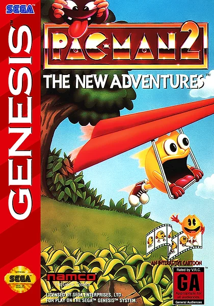 Pac-Man 2: The New Adventures box art