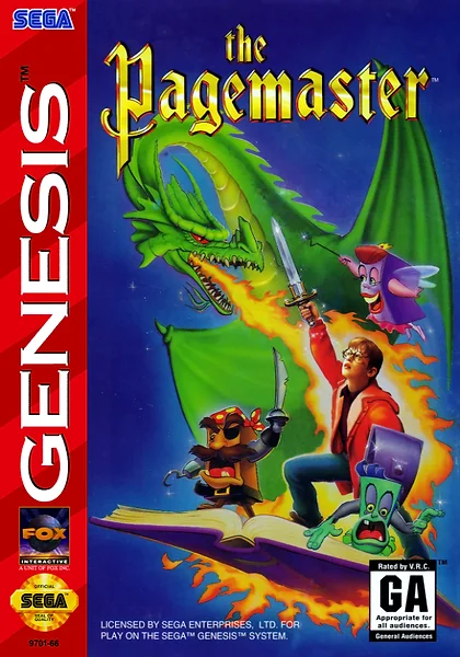 Pagemaster box art