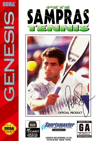 Pete Sampras Tennis box art