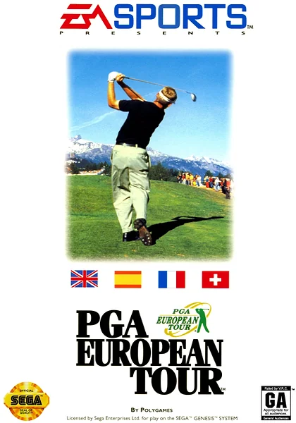 PGA European Tour Box Art