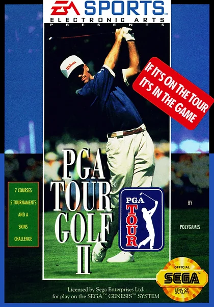 PGA Tour Golf II Box Art
