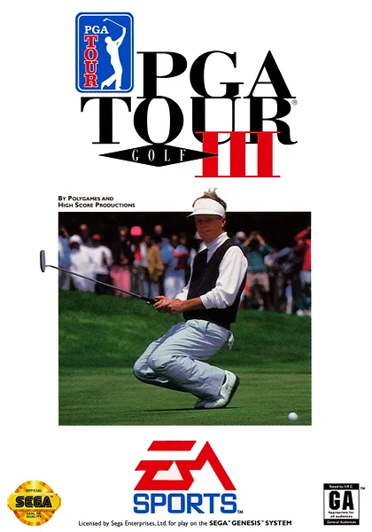 PGA Tour Golf 3 Box Art