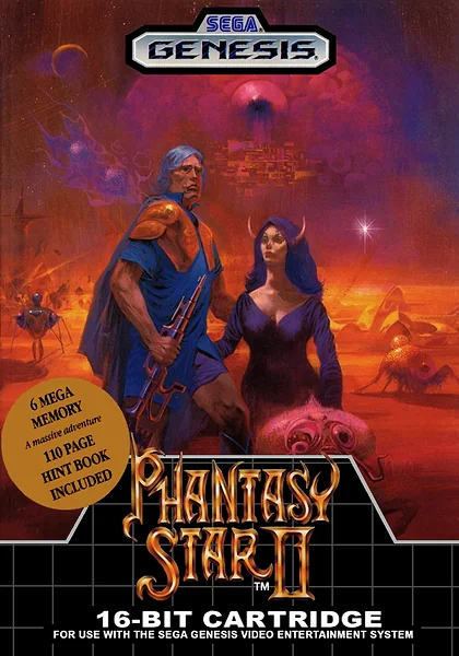 Phantasy Star II box art