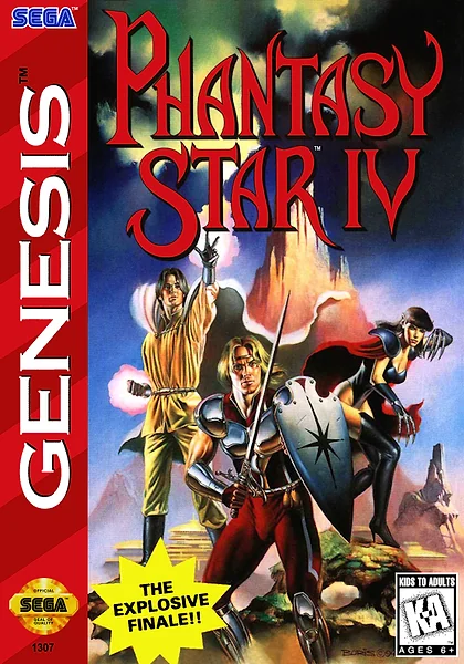 Phantasy Star IV box art
