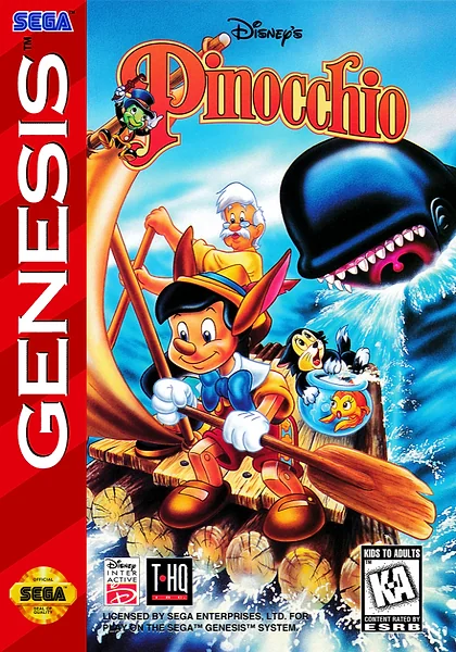 Pinocchio box art
