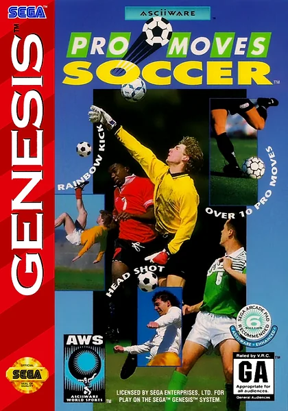 Pro Moves Soccer Box Art