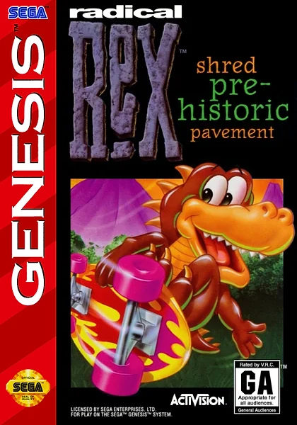 Radical Rex Box Art