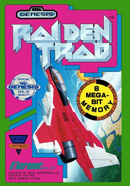 Raiden Trad box art