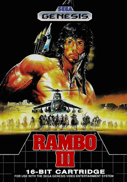 Rambo III box art