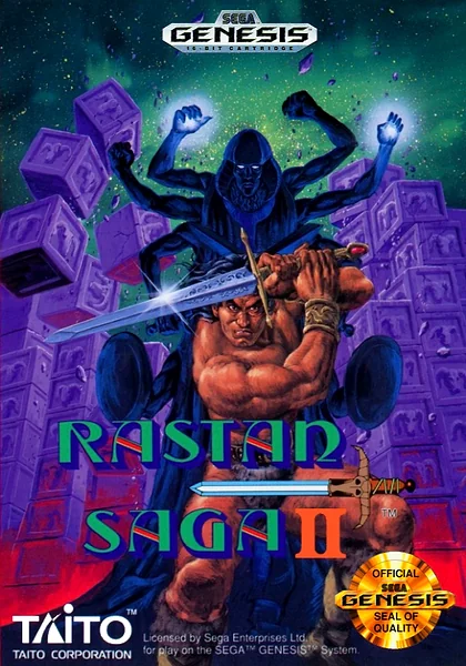 Rastan Saga II box art