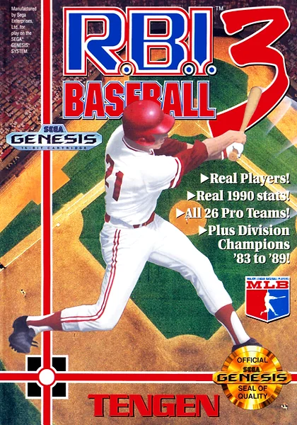 RBI Baseball 3 box art