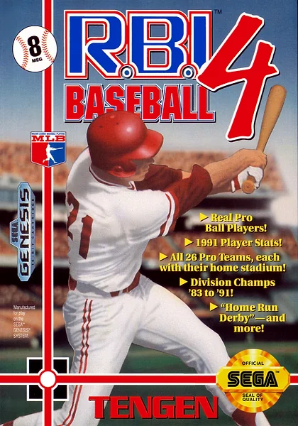 RBI Baseball 4 box art