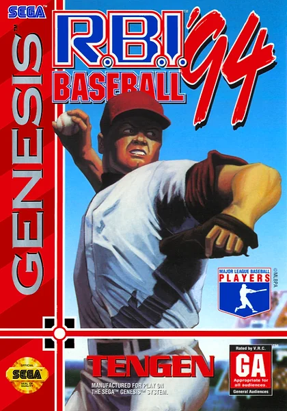 RBI Baseball 94 box art