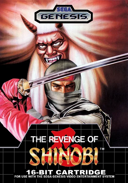 Revenge of Shinobi Box Art