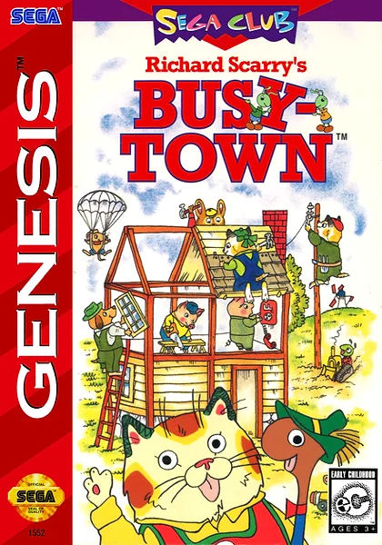 Richard Scarry's Busytown Box Art